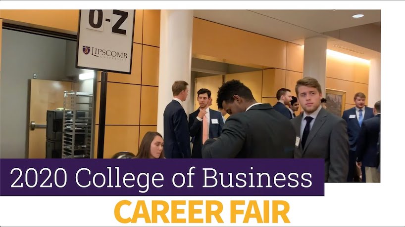 Highlights from the College of Business's annual Career Fair.