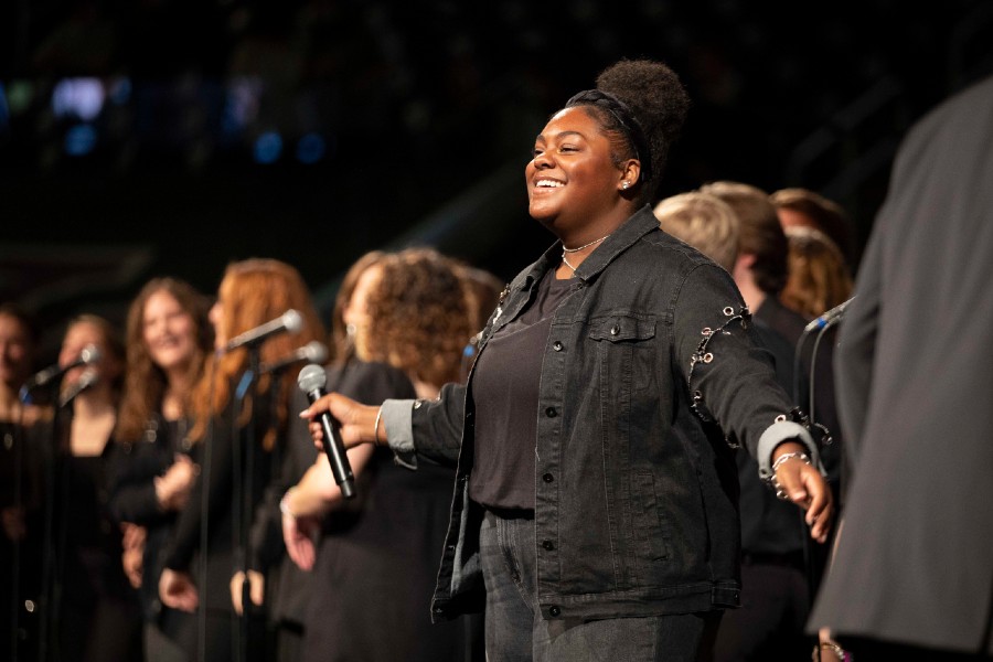 Lipscomb University's first Gospel Choir has performed more than 20 times in three semesters
