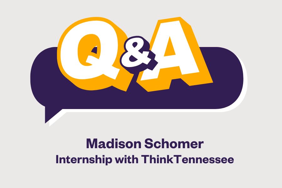 Q&A Madison Schomer internship with ThinkTennessee