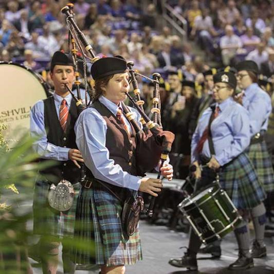 Nashville Pipes & Drums performs