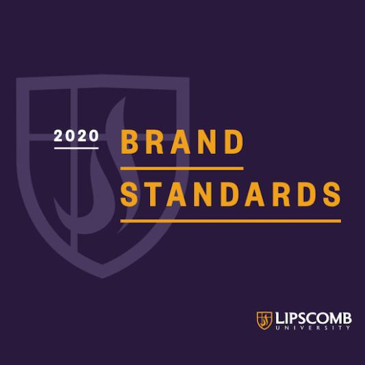 Cover of Lipscomb Brand Standards guide.