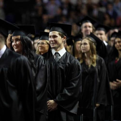 Students excited to graduate during commencement ceremony 2022