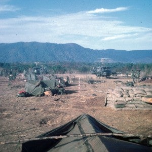 A view of the land of Vietnam