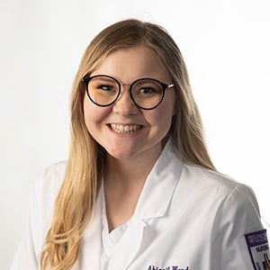 Abbey Ward's official nursing headshot