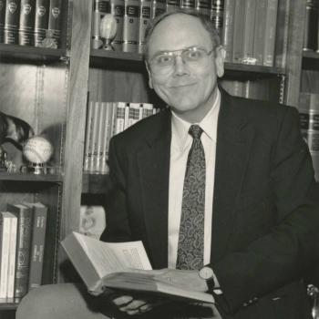 Carl McKelvey in his office