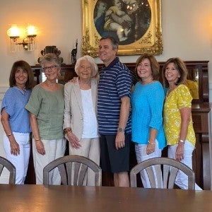 The Hanvey Family at the Reunion