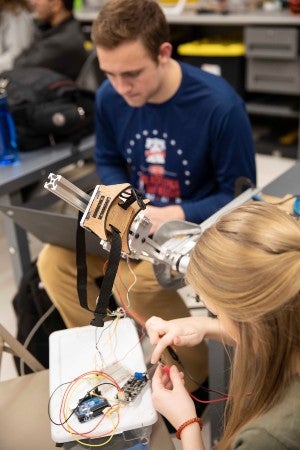 Exoskeleton Team at work