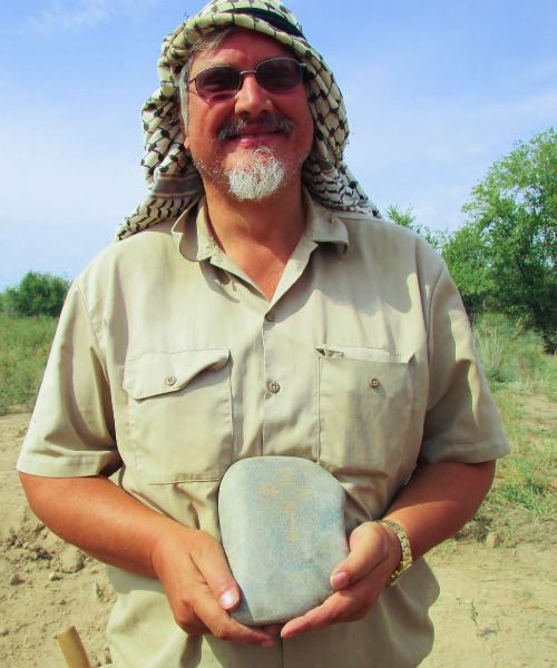 Nestorian gravestone found at Ilibalyk