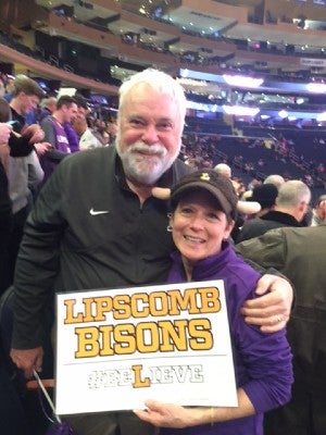 Robbie and Hank Davis at game