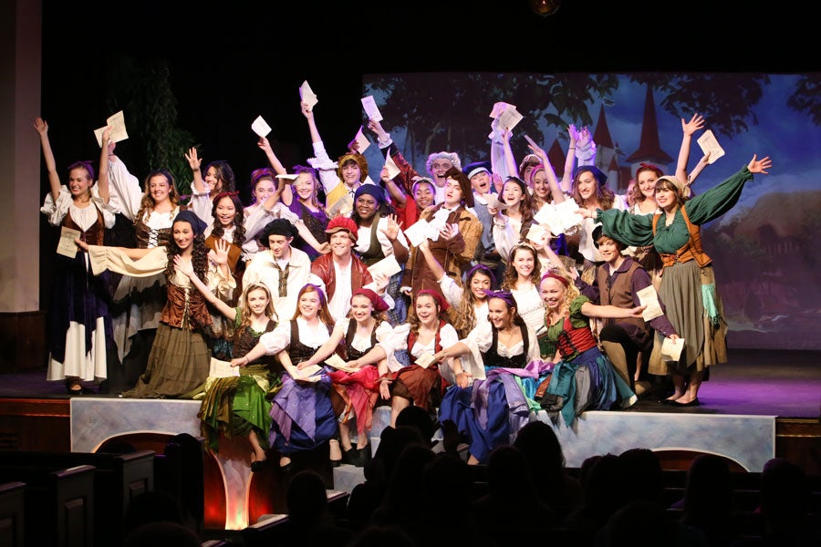 A Lipscomb Academy theatrical performance