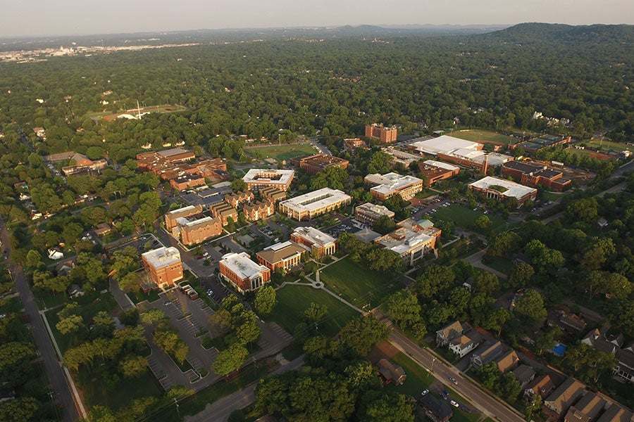 aerial view