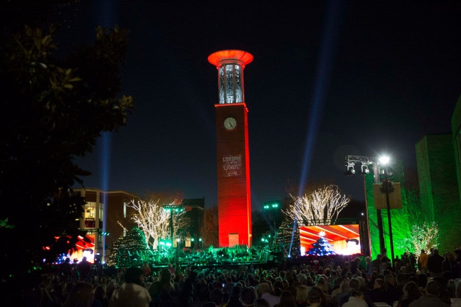 Lighting of the Green Tower 2018