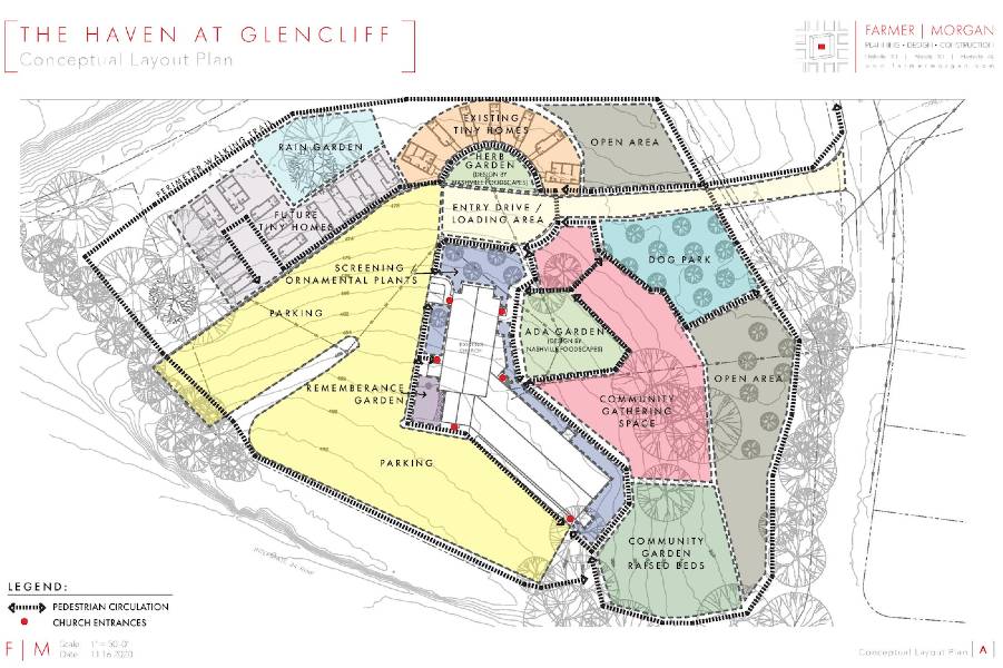 The Haven conceptual layout