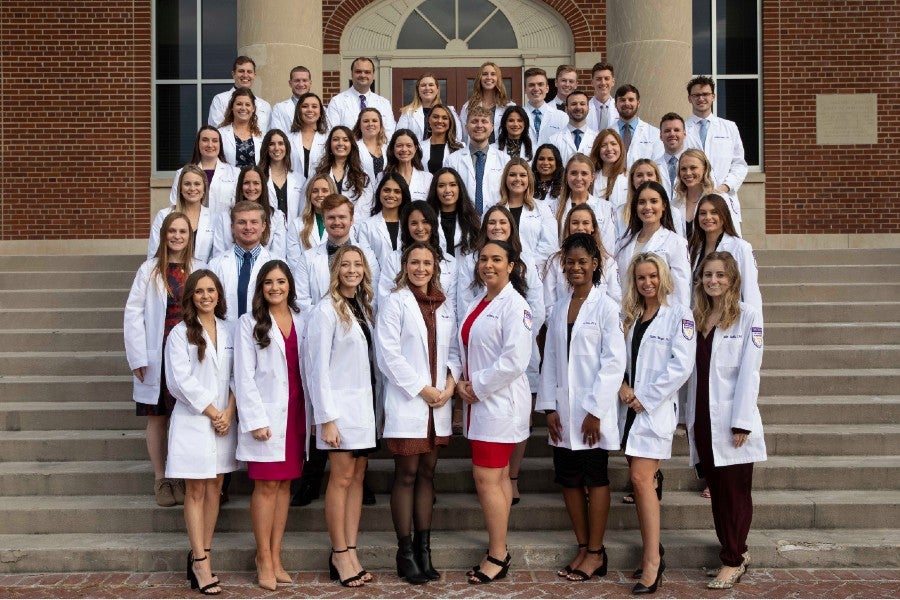 Class of 2023 on Collins steps