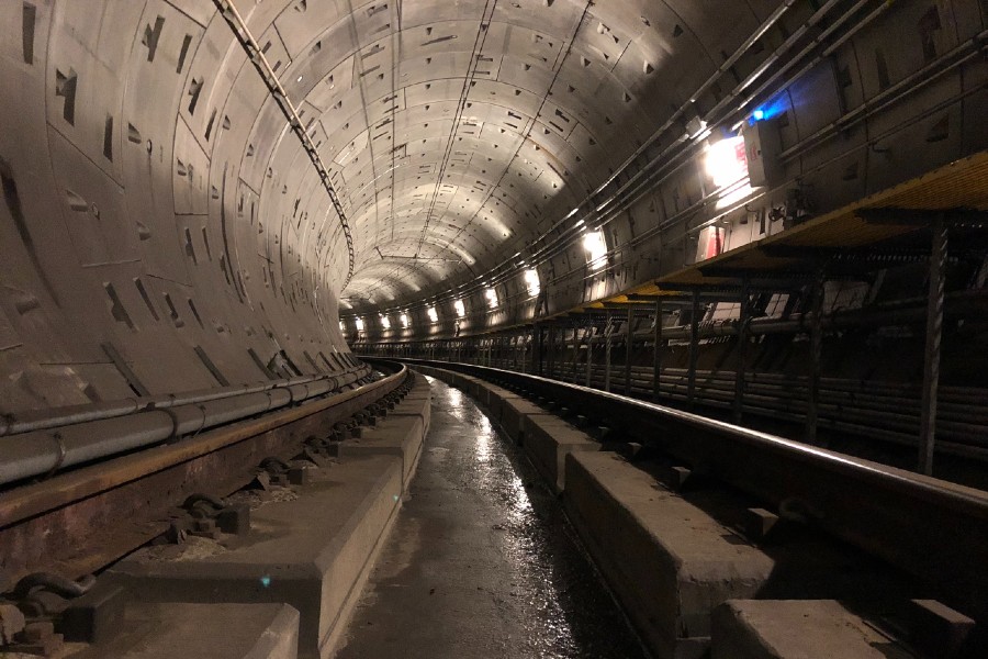A tunnel in Pittsburg Clayton has worked on