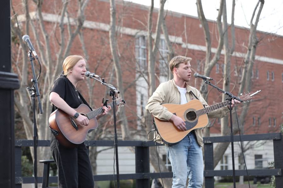 Live music at the Block Party