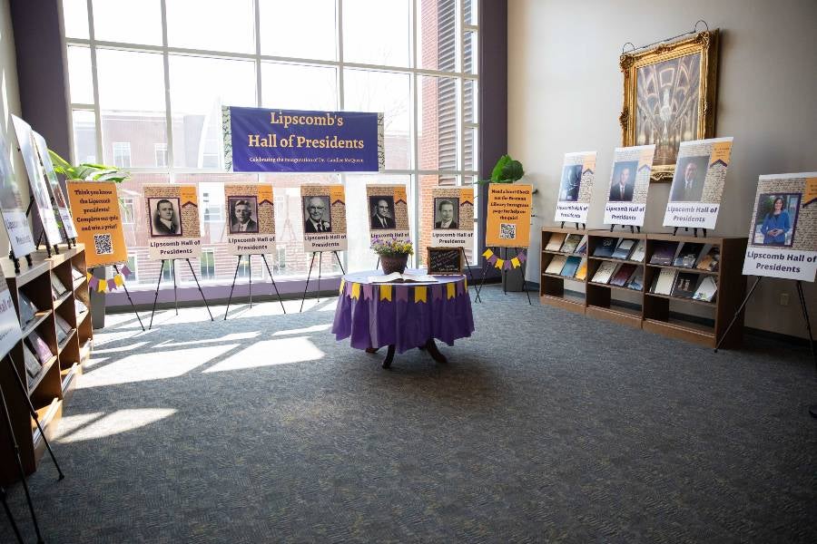 Hall of Presidents in Beaman Library