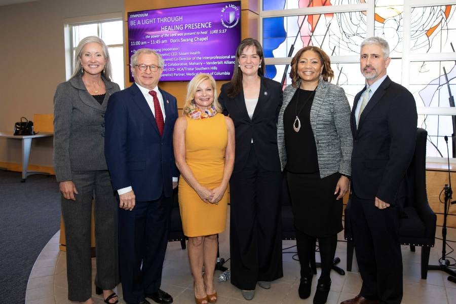 Group of education symposium speakers