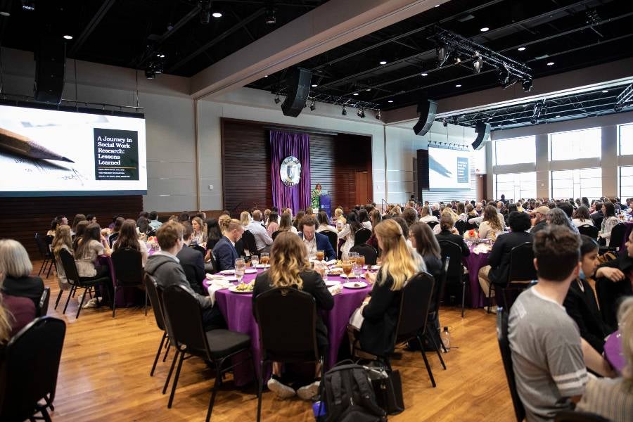 keynote address crowd