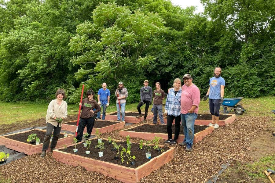 Volunteers at The Haven