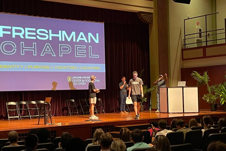 Freshman chapel