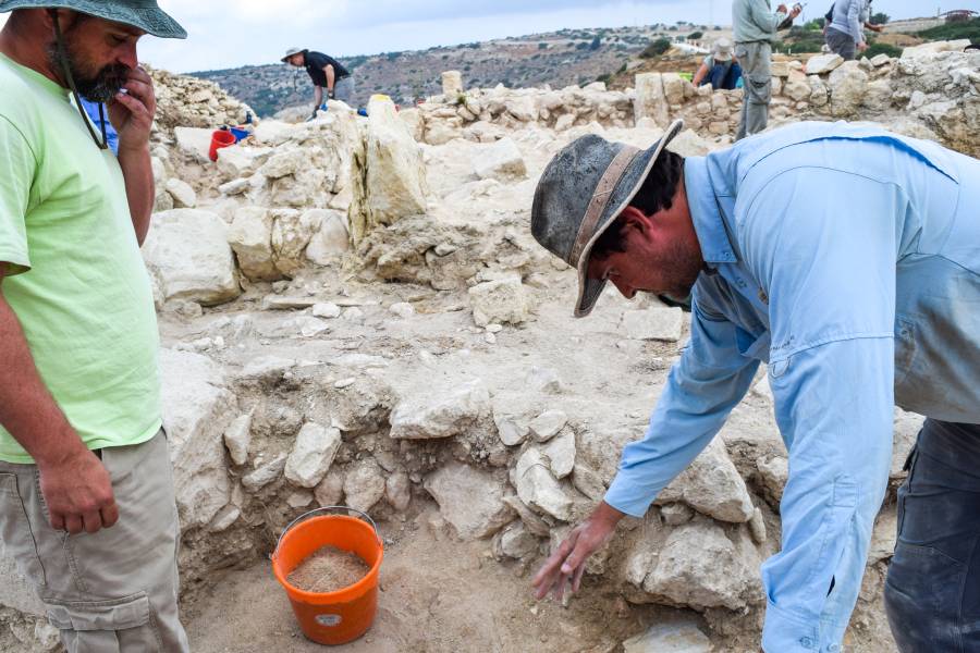 Kourion site work