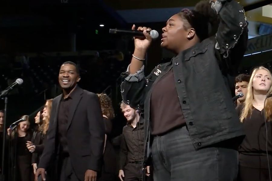 Lipscomb Gospel Choir Performs at The Gathering