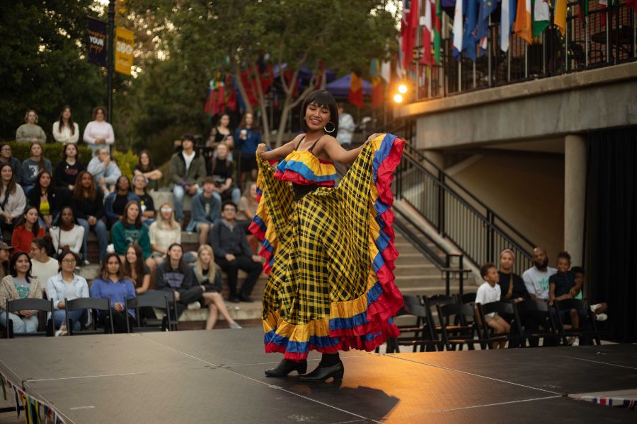 Columbia fashion show