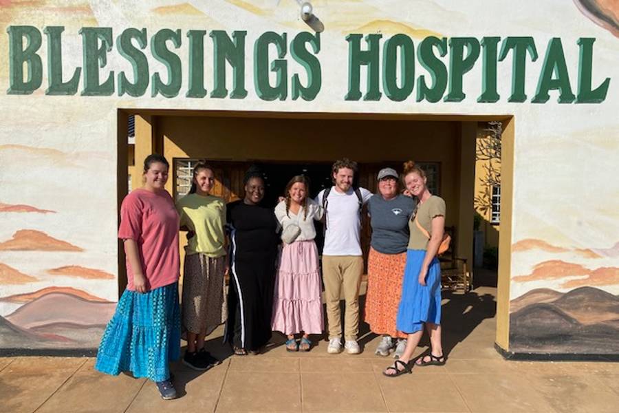Nursing and pharmacy students arrived in Malawi in mid-May to serve alongside the staff of Blessings Hospital.
