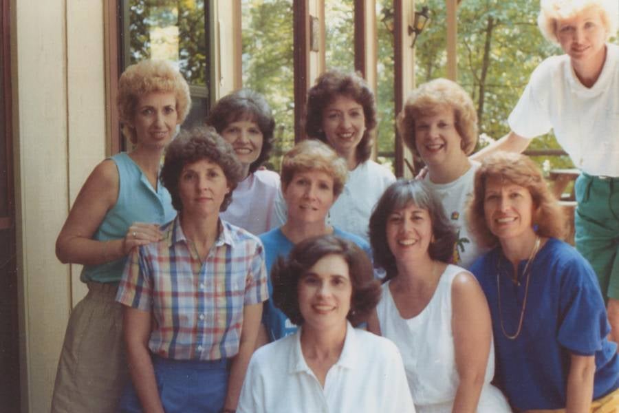 The Group through the years.