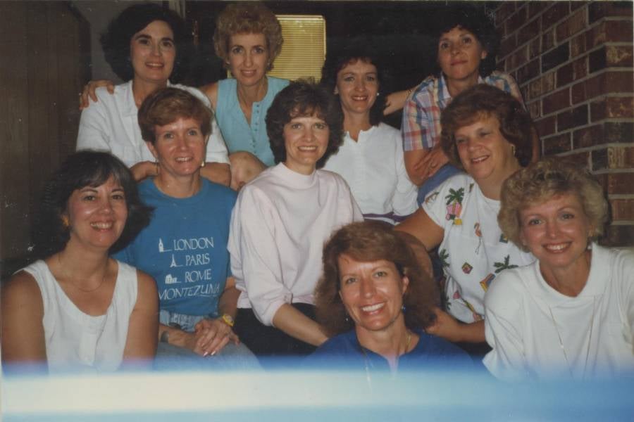 The Group through the years.