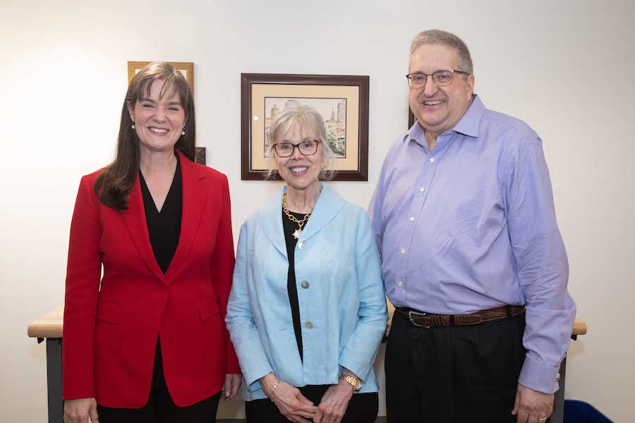 President McQueen, Jane and Marty Kittrell