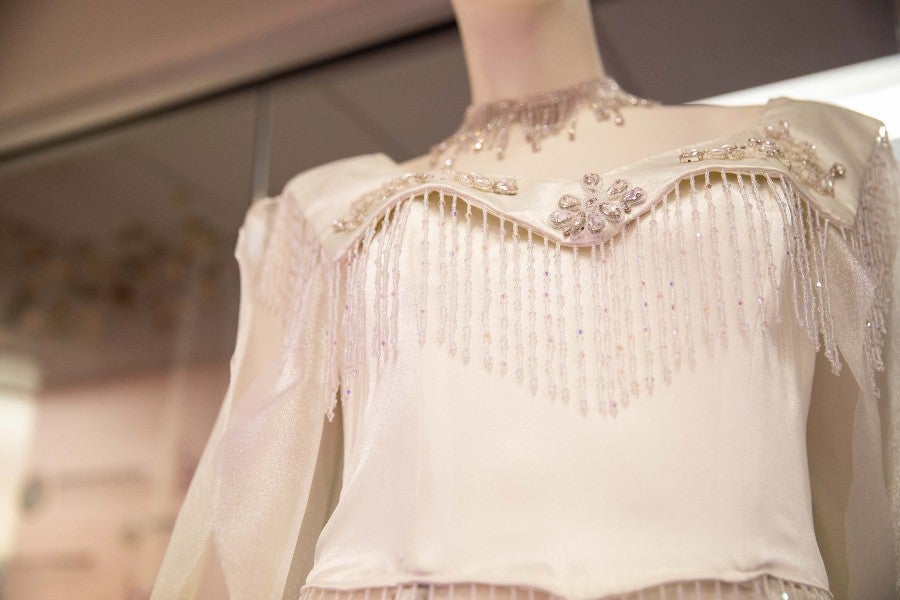Dress designed by student Kalissa Finn