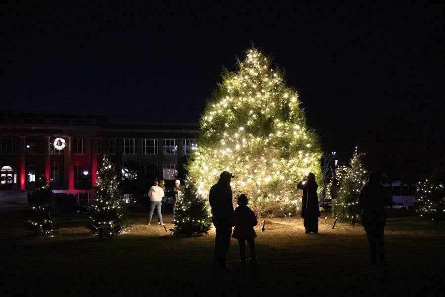 Lighting of the Green kicksoff holiday season at for the 19th