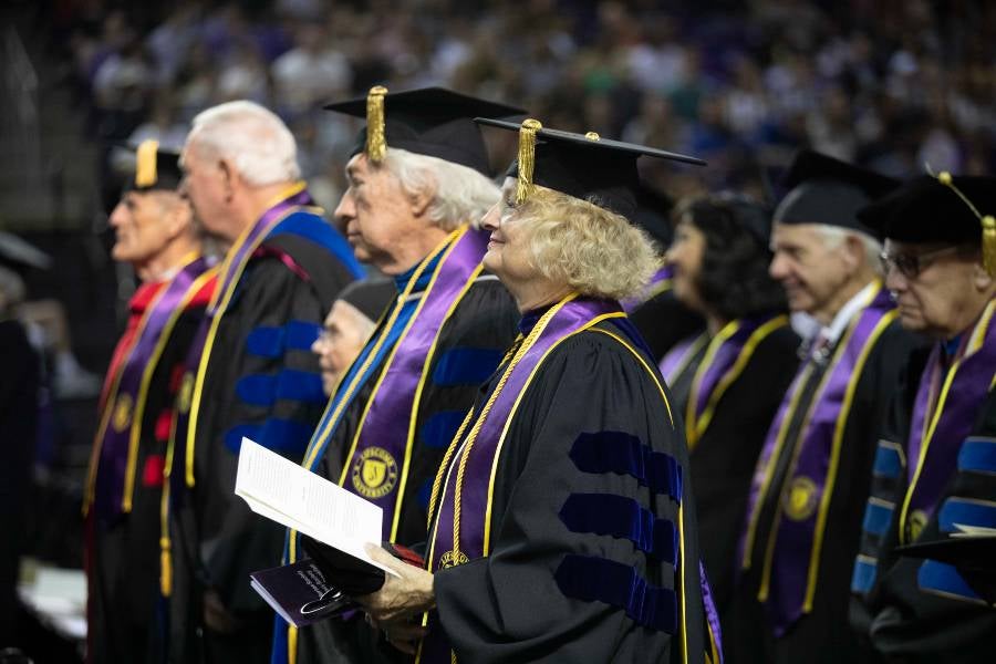 John and Jill Parker at Lipscomb Convocation