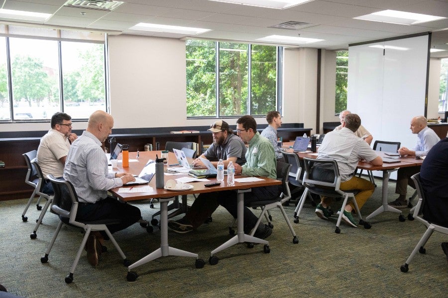 Focus Group of faculty working on survey