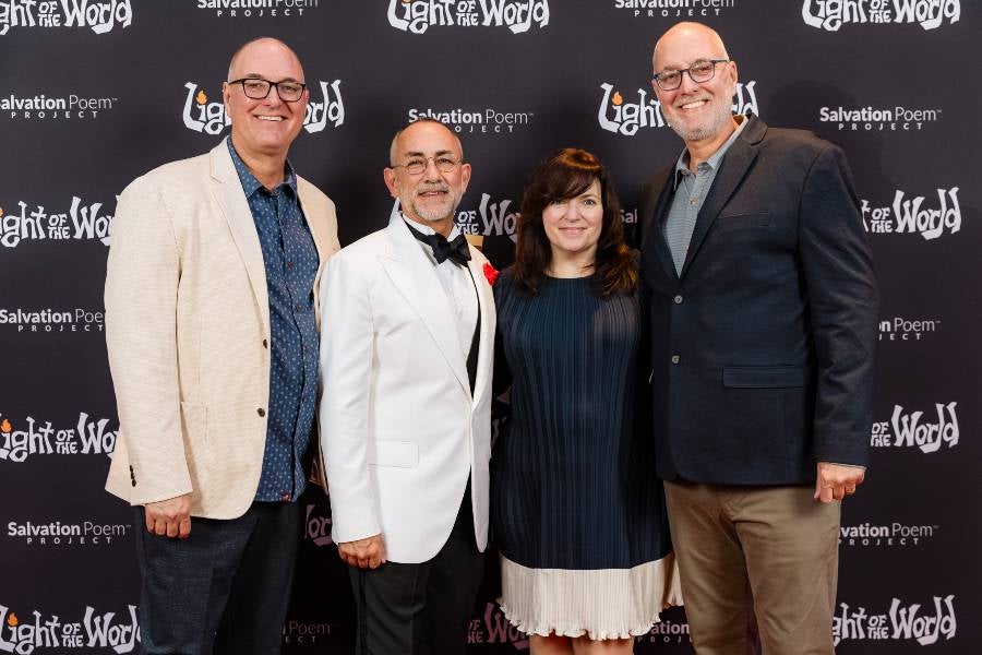 Tony Bancroft (Head of Story and Animation Director), John Schaffer (Director), Pam Darley (Producer) and Tom Bancroft (Director)
