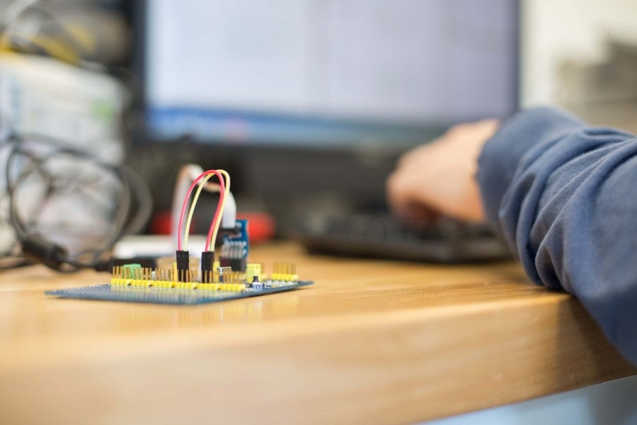 News - close up pf electrical engineering equipment