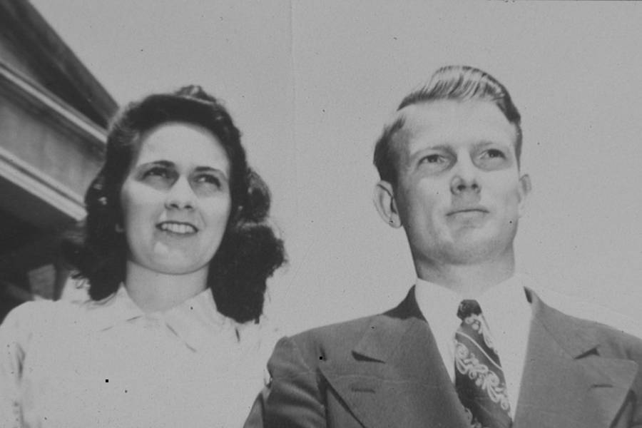 Early photo of Bob and Elizabeth Kerce