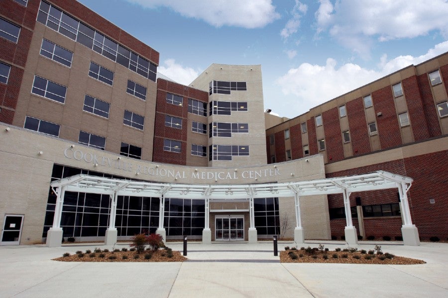 Cookeville Regional Medical Center entrance