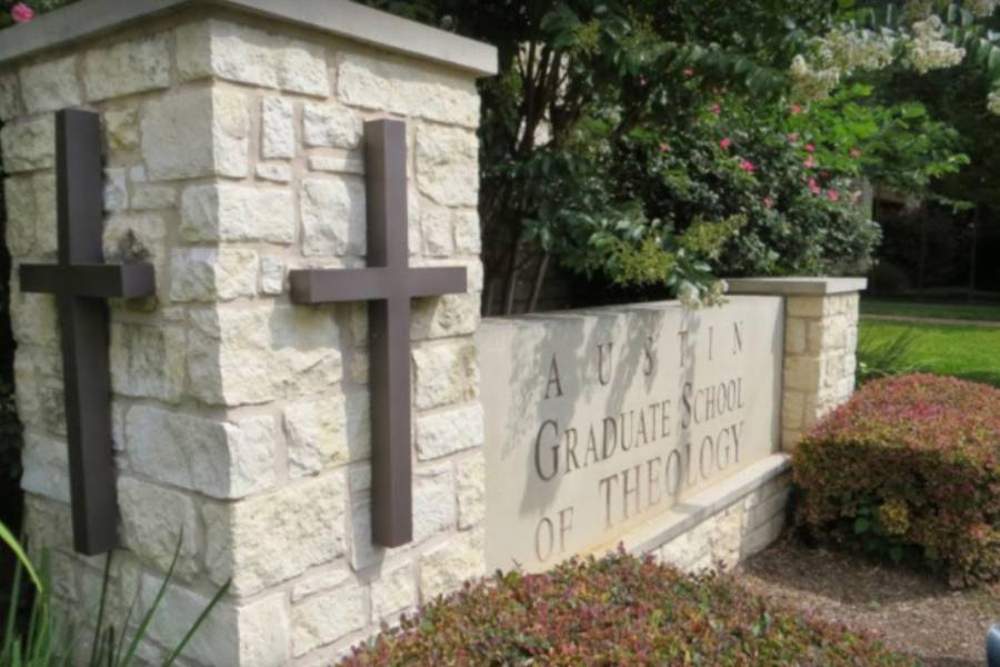 Austin Graduate School of Theology sign