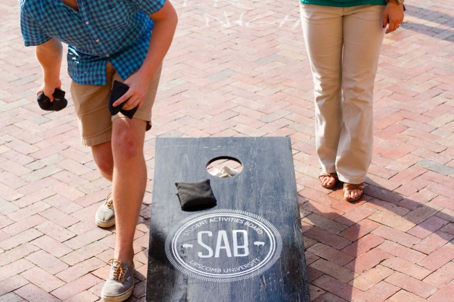 Cornhole Tournament with SAB