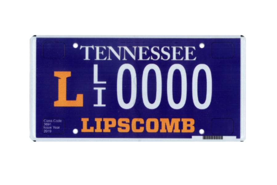 License plate