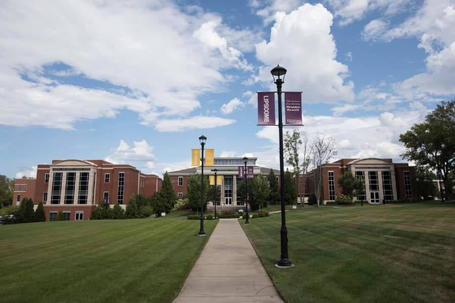 Photo of Lipscomb's med row buildings