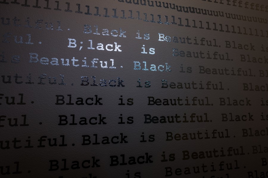 Black is Beautiful by Paul Stephen Benjamin, 2019 Atlanta Contemporary Art Center