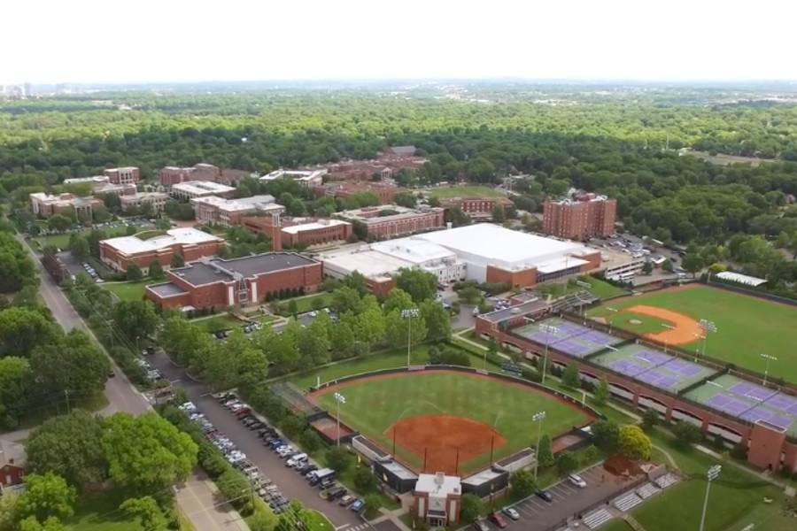 A current view of the Lipscomb campus