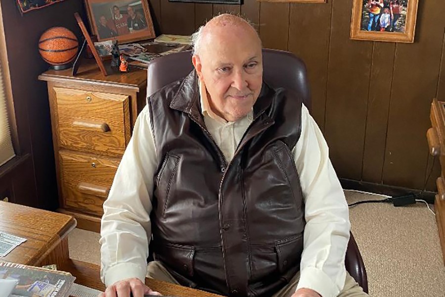 Gary Tucker at Home Desk