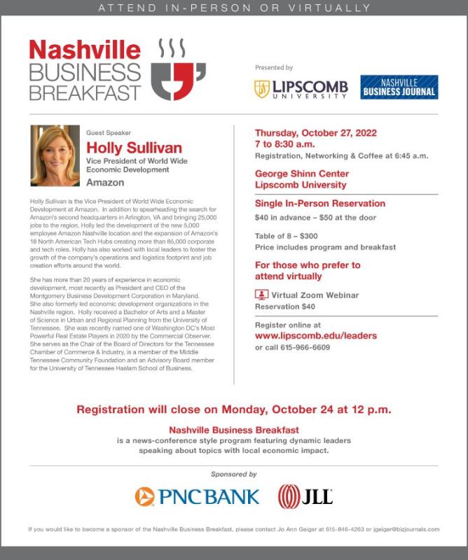 Nashville Business Breakfast