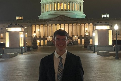 Stratten Labrum at the U.S. Capitol Building