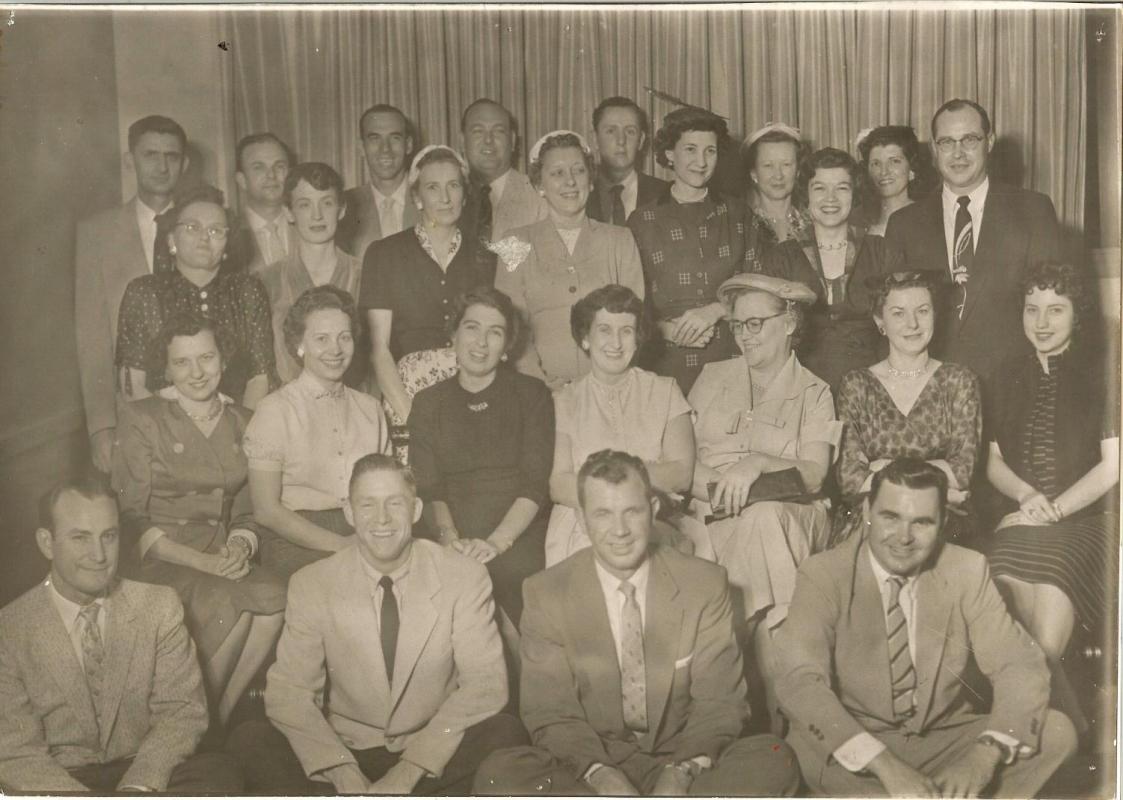 1957 Teachers Banquet at Vultee Church of Christ